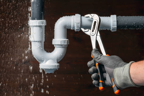 Professional Plumbing technician working in Fairwater, WI